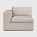 Ethnicraft Modulaire Bank Mellow Hoek Links/Rechts - Ivory