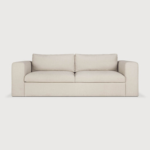 Ethnicraft 3-zits Bank Mellow - Off White