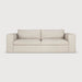 Ethnicraft 3-zits Bank Mellow - Off White