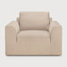 Ethnicraft Fauteuil Ease Structuurstof - Leche - ThatLyfeStyle