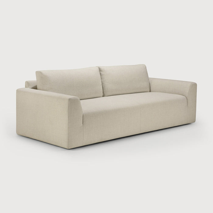 Ethnicraft 3-zits Bank Ease 210cm - Leche