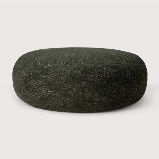 Ethnicraft Poef Orb Bouclé - Forest