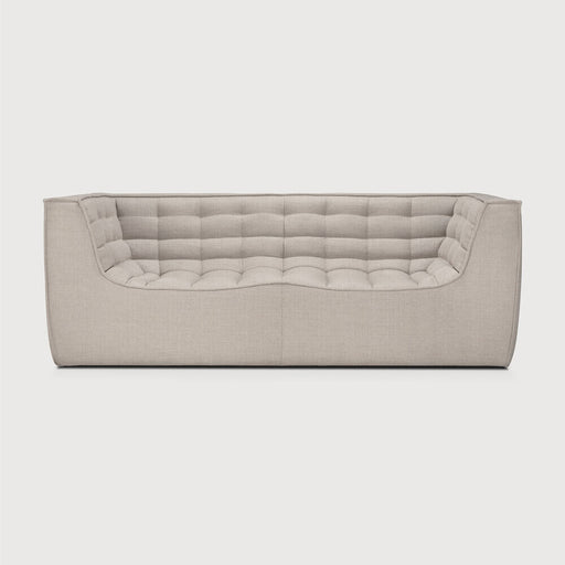 Ethnicraft 2-zits Bank N701 - Beige - ThatLyfeStyle