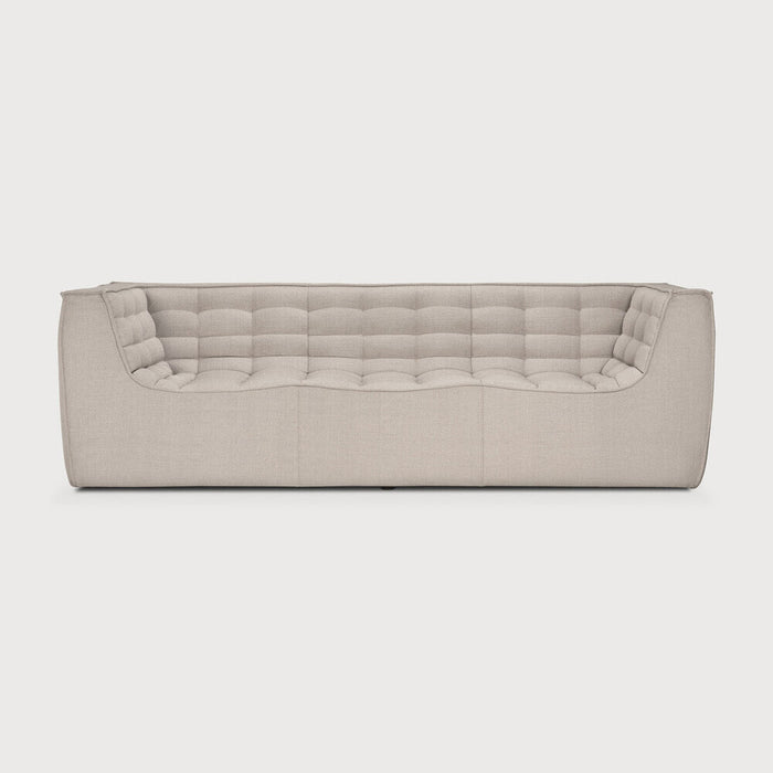 Ethnicraft 3-zits Bank N701 - Beige