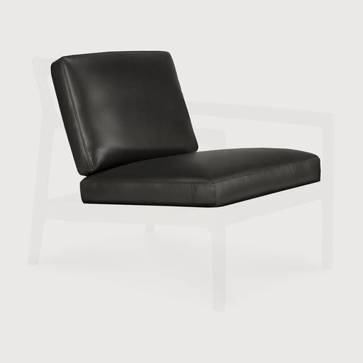Ethnicraft Zitkussen Jack t.b.v. Fauteuil Jack, Leder - Zwart