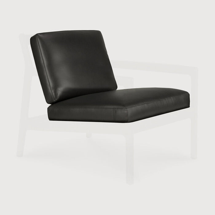 Ethnicraft Zitkussen Jack t.b.v. Fauteuil Jack, Leder - Zwart