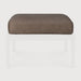 Ethnicraft Zitkussen Jack t.b.v. Hocker Jack, Nubuck Leder - Terra