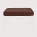 Ethnicraft Zitkussen Jack t.b.v. Outdoor Hocker Jack - Burgundy