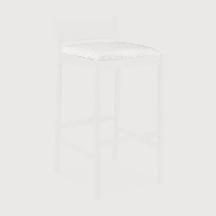 Ethnicraft Zitkussen Jack t.b.v. Outdoor barkruk Jack, Bouclé - Off White - ThatLyfeStyle