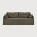 Ethnicraft 2-zits Bank Weave - Groen