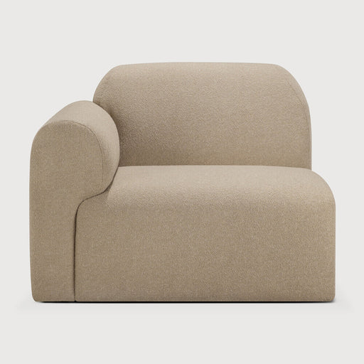 Ethnicraft Modulaire Bank Bulky Hoek Arm Rechts - Almond - ThatLyfeStyle