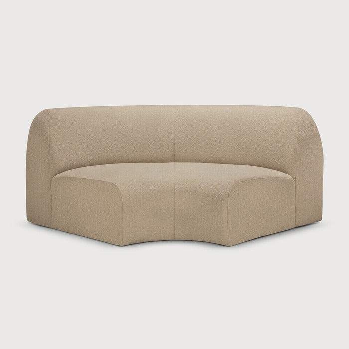 Ethnicraft Modulaire Bank Bulky Hoek 90° - Almond