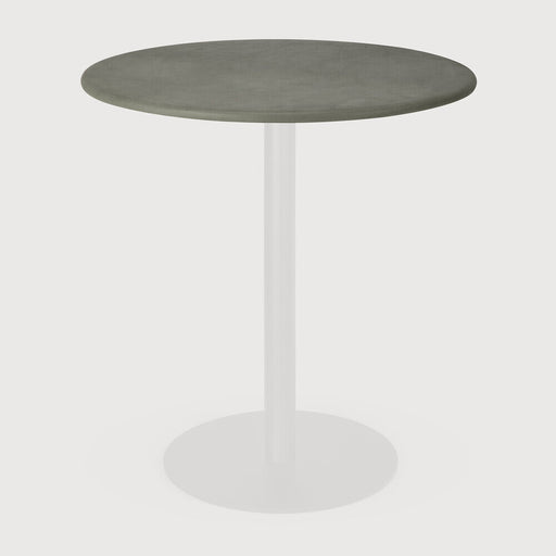 Ethnicraft Ronde Eettafel Blend Leder Tafelblad Zonder Onderstel 70cm - Muschio - ThatLyfeStyle