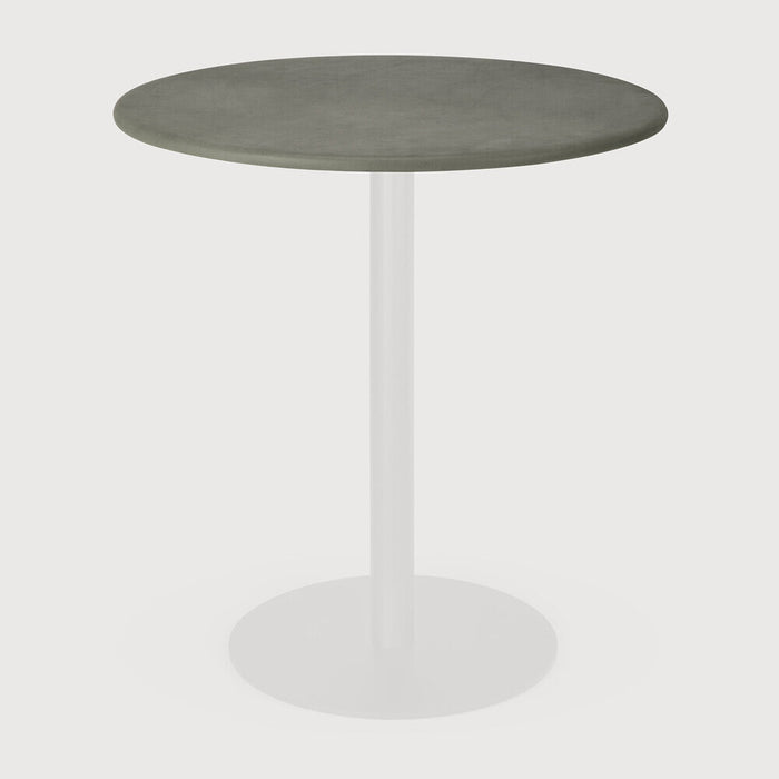 Ethnicraft Ronde Eettafel Blend Leder Tafelblad Zonder Onderstel 70cm - Muschio
