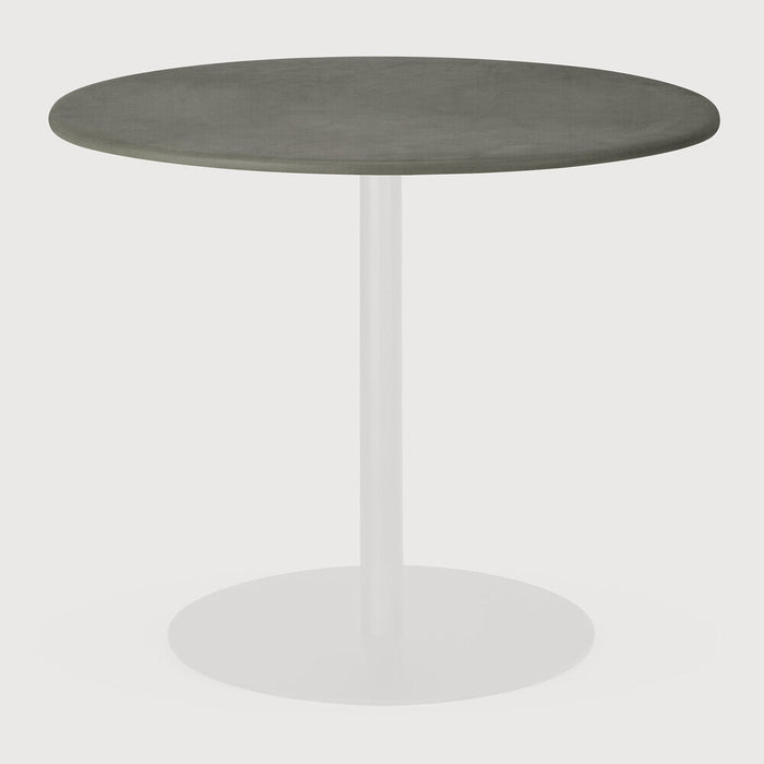 Ethnicraft Ronde Eettafel Blend Leder Tafelblad Zonder Onderstel 90cm - Muschio