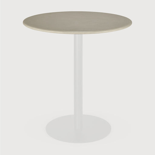Ethnicraft Tafelblad Blend Beton, 70cm - Lichtgrijs - Rond - ThatLyfeStyle