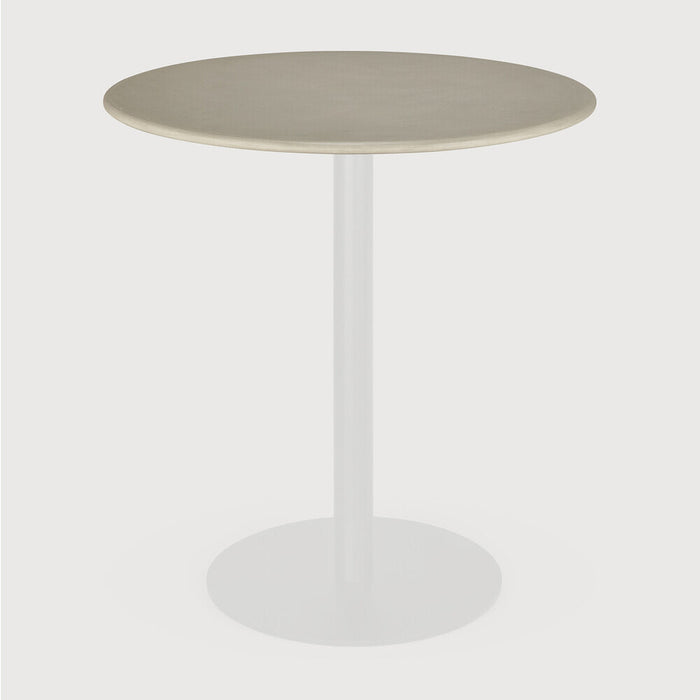 Ethnicraft Tafelblad Blend Beton, 70cm - Lichtgrijs - Rond - ThatLyfeStyle