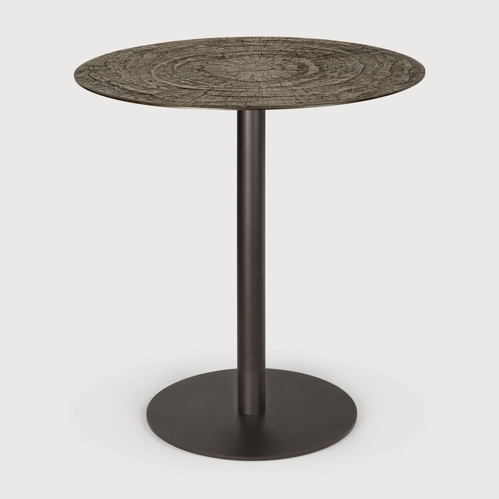 Ethnicraft Ronde Bistrotafel Blend 70cm - Whisky