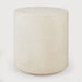 Ethnicraft Ronde Bijzettafel Elements Microcement, 40cm - Off White