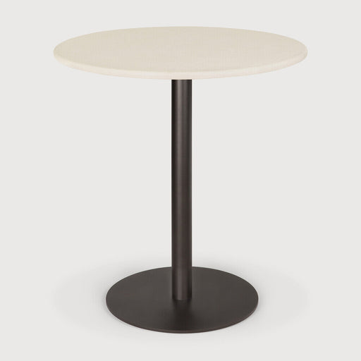 Ethnicraft Ronde Bistrotafel Blend 70cm - Off White