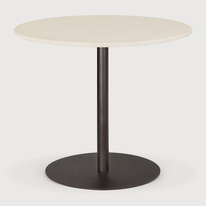 Ethnicraft Ronde Bistrotafel Blend 90cm - Off White
