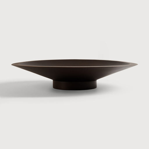 Ethnicraft Schaal Satellite Mahoniehout, 50cm - Donkerbruin - ThatLyfeStyle