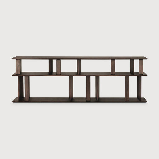 Ethnicraft Sidetable Block, 210cm - Espresso Matte - ThatLyfeStyle