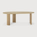 Ethnicraft Organisch Bureau Boomerang Eikenhout, 200 x 100cm - Naturel