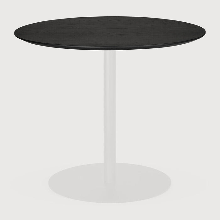Ethnicraft Tafelblad Blend 90cm - Zwart - Rond