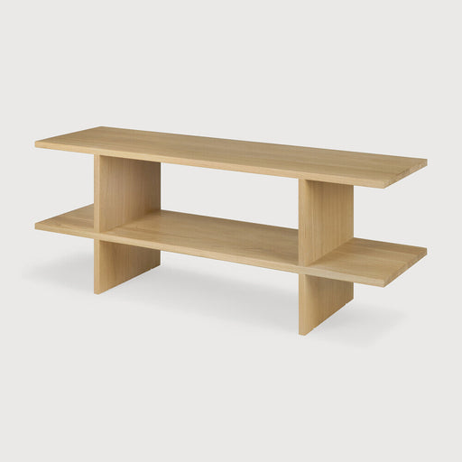 Ethnicraft Sidetable Kabuki Geolied Eikenhout, 103cm - Naturel - ThatLyfeStyle