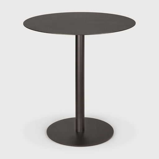 Ethnicraft Outdoor Bistrotafel Blend 70cm - Dark Bronze - ThatLyfeStyle