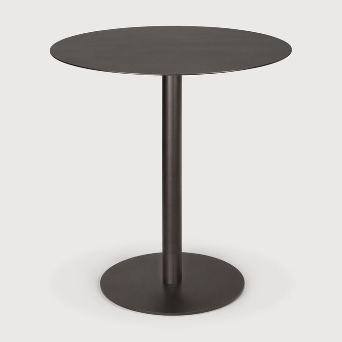 Ethnicraft Outdoor Bistrotafel Blend 70cm - Dark Bronze - ThatLyfeStyle