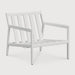 Ethnicraft Outdoor Fauteuil Jack Aluminium - Wit