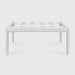 Ethnicraft Hocker Jack Aluminium - Wit