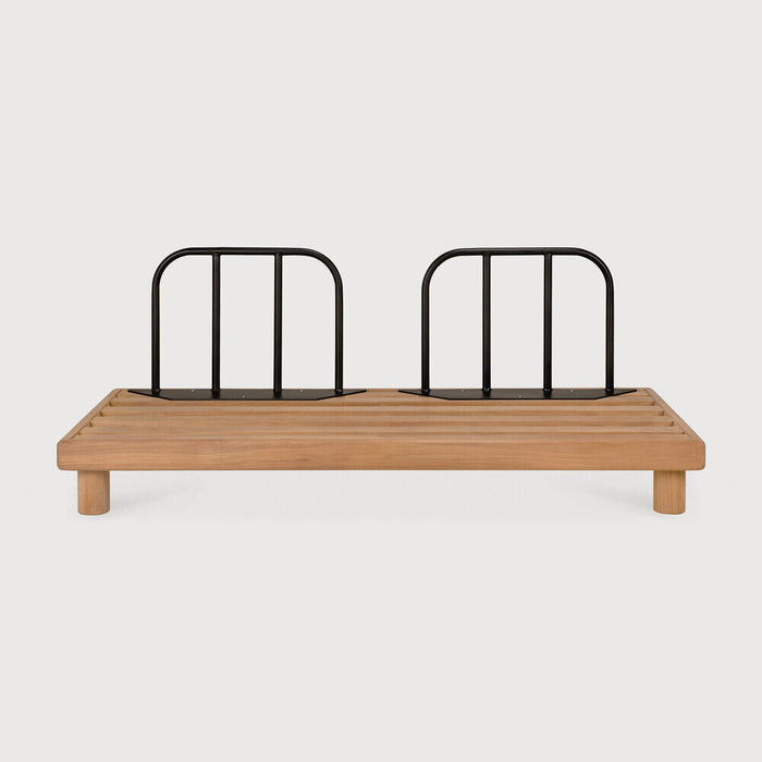 Ethnicraft Modulaire Loungebank Monocle 2-zits, Teakhout - Naturel - ThatLyfeStyle