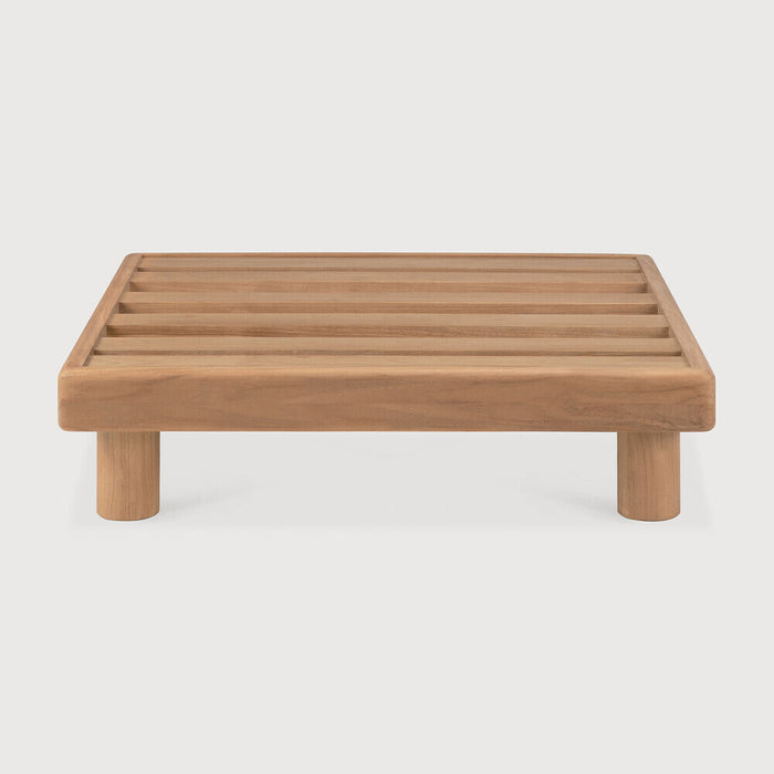 Ethnicraft Outdoor Hocker Monocle Teakhout - Naturel - ThatLyfeStyle
