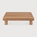 Ethnicraft Outdoor Hocker Monocle Teakhout - Naturel - ThatLyfeStyle