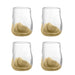 Bloomingville Drinkglas Ballard Set van 4 stuks - Naturel