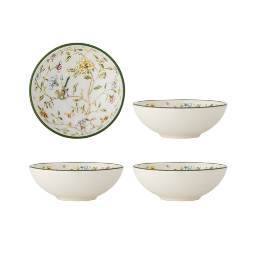 Bloomingville Schaal Bloomie Set van 4 stuks, 12cm - Meerkleurig - ThatLyfeStyle