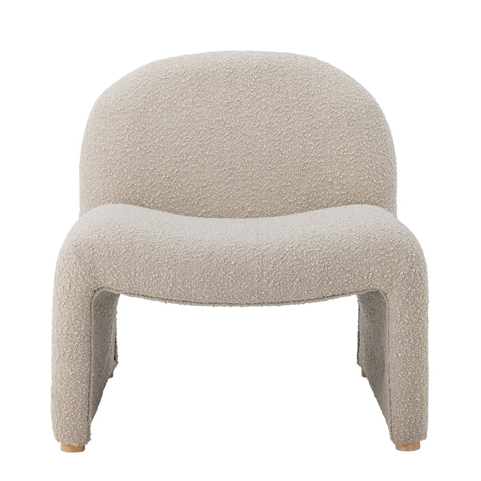 Bloomingville Fauteuil Neel Bouclé - Naturel