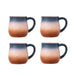Bloomingville Mok Tatum Set van 4 stuks - Meerkleurig