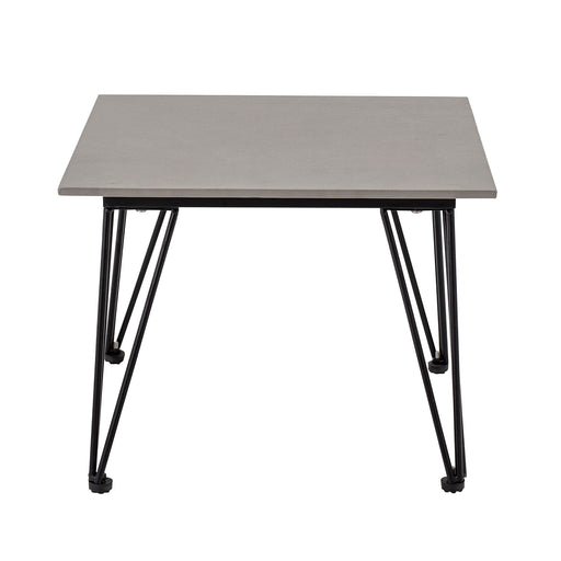 Bloomingville Salontafel Mundo 55cm - Grijs - Vierkant - ThatLyfeStyle