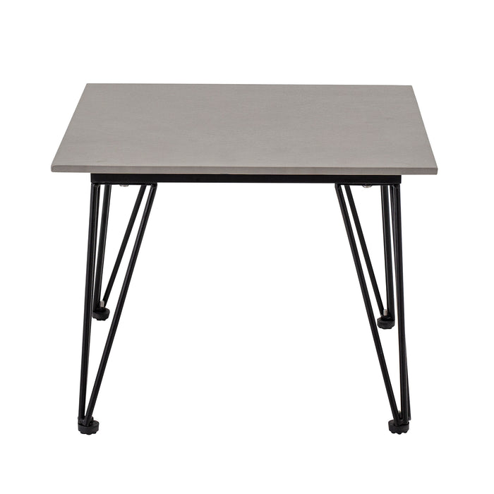 Bloomingville Salontafel Mundo 55cm - Grijs - Vierkant