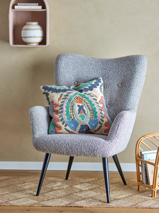 Bloomingville Fauteuil Perry Bouclé - Naturel