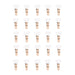 QUVIO Wasknijpers mini - 25 stuks - Hout - Wit