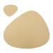 Krumble Placemat en onderzetter set - PU Leer - Goud