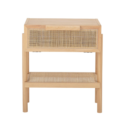 Bloomingville Bijzettafel Manon 49 x 35.66cm - Naturel - Vierkant