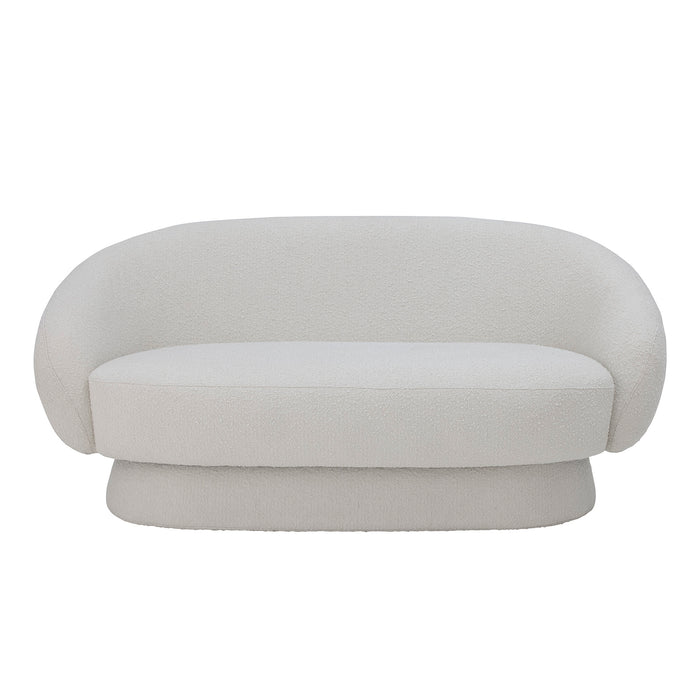 Bloomingville 2-zits Bank Ted Bouclé - Off White