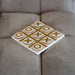 Richmond Ornament Maylie Boter Kaas en Eieren - Wit