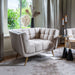 Richmond Fauteuil Huxley Velvet - Khaki